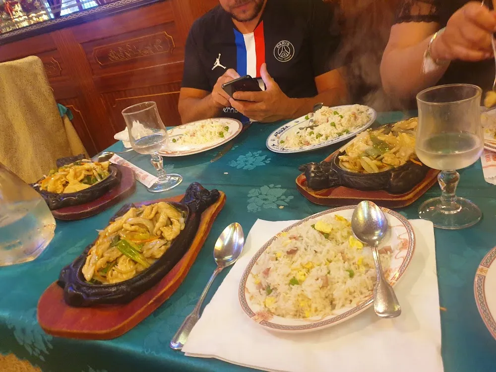 Riz Cantonais Avec Poulet